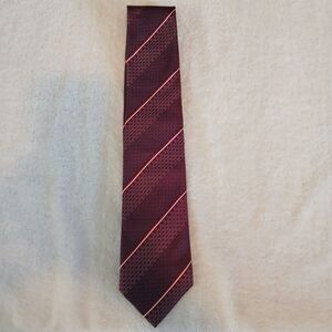 Vintage Gucci Dark Red Silk Tie